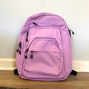Laptop purple backpack